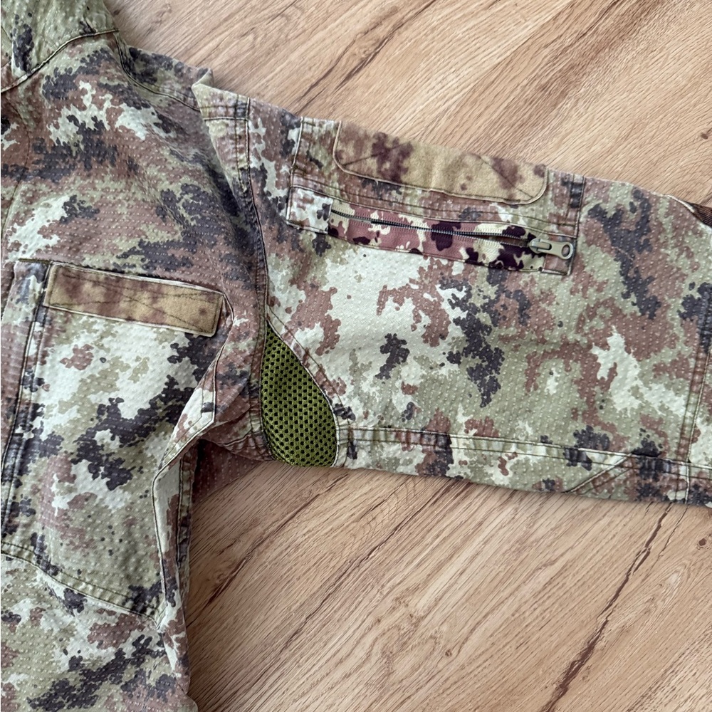 Italian Army Surplus Ripstop Shirt - Picture 2 of 4